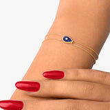 Bracelet Lapis Lazuli Axana (Petit modèle)