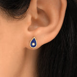 Boucles d'oreilles Lapis Lazuli Axana