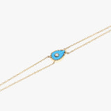 Bracelet Turquoise Martine (Petit modèle)